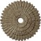 Ekena Millwork Eryn Ceiling Medallion (Fits Canopies up to 4"), 24 3/4"OD x 3 1/4"ID x 1 7/8"P, Gobi Desert Crackle CM24ENGDC - alternate 1